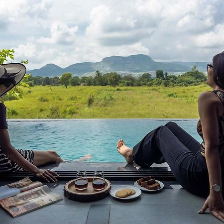 Two Villa By Stayvista With Infinity Pool, Farm & Mountain Views, Modern Interiors Karjat Eksteriør bilde